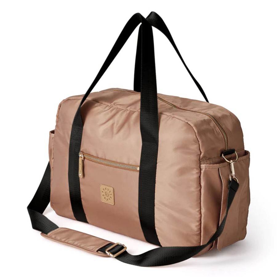 Going Places Pretty Brave Bags | Pretty Brave Stella Bag - Caramel With Black Straps