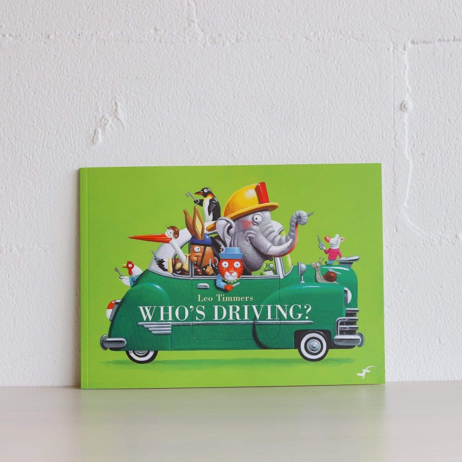 Books, Toys & Gifts Gecko Press Something To Read | Who'S Driving? - Paperback