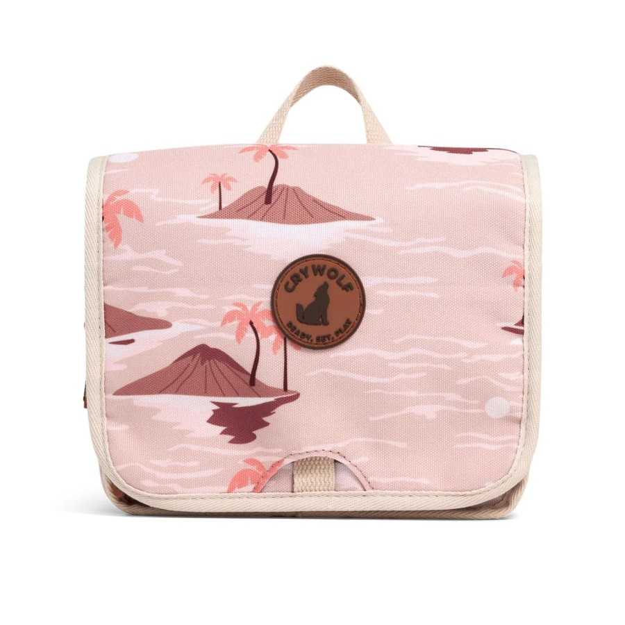 Going Places Crywolf Bags | Crywolf Cosmetic Bag - Sunset Lost Island