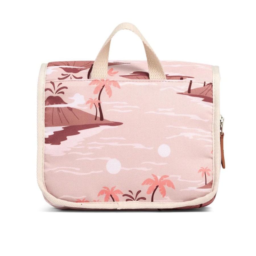 Going Places Crywolf Bags | Crywolf Cosmetic Bag - Sunset Lost Island