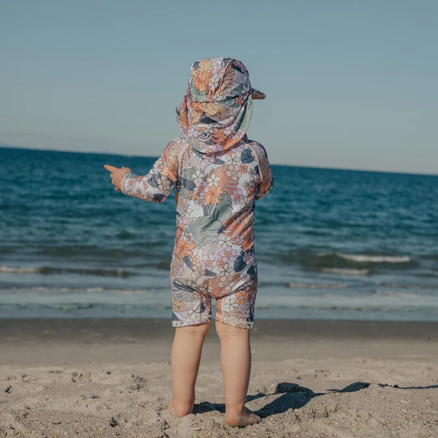 Going Places Crywolf Baby Wearing | Crywolf Legionnaire Hat - Tropical Floral