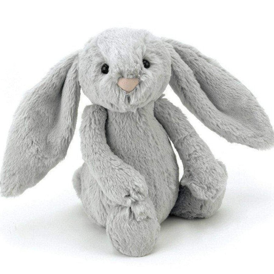 Books, Toys & Gifts Jellycat Toys For Babies | Jellycat Bashful Silver Bunny - Medium