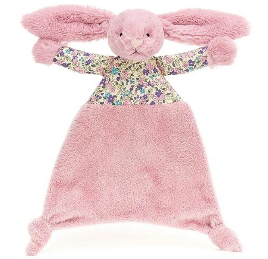 Books, Toys & Gifts Jellycat Soft Toys | Jellycat Bashful Blossom Tulip Pink Bunny Comforter