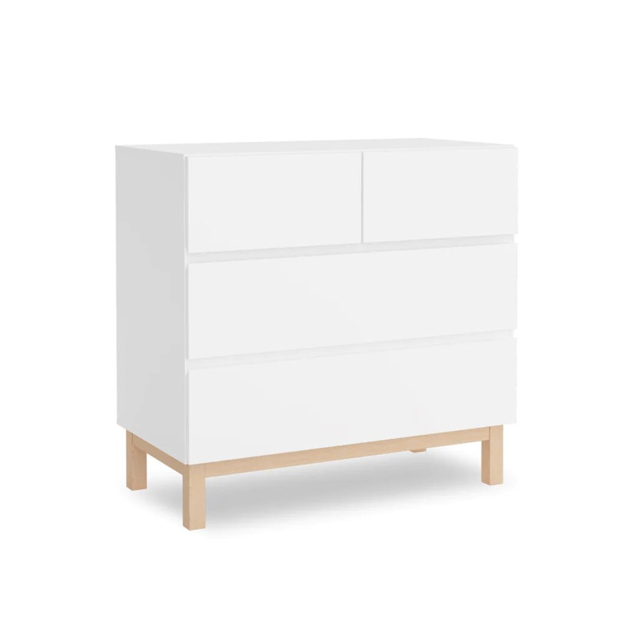 Babys Room Babyrest Furniture | Babyrest Bailey Chest 4 Drawer - White