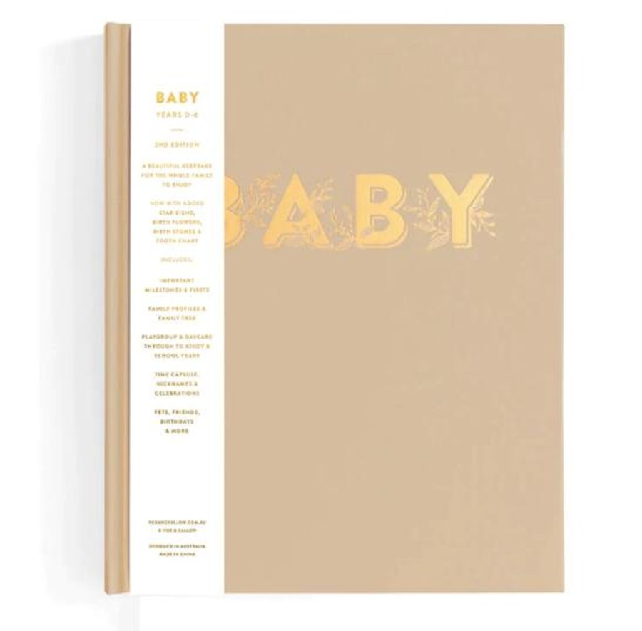 Books, Toys & Gifts Fox & Fallow Baby Journals | Fox & Fallow Baby Journal - Biscuit