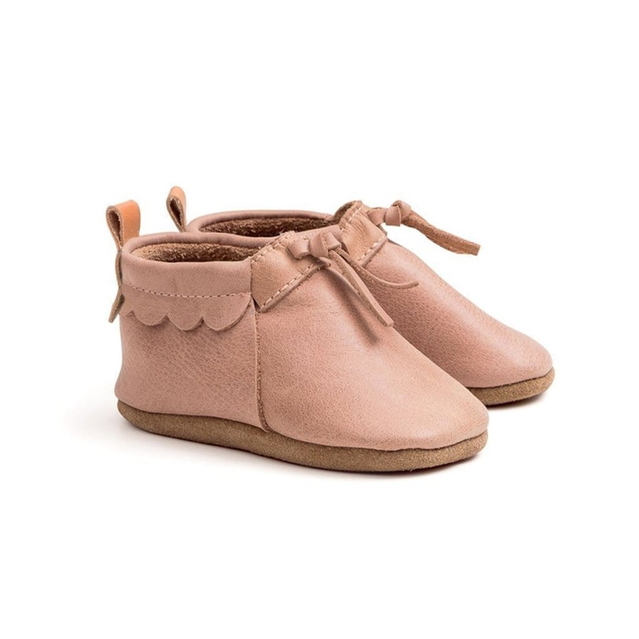 Books, Toys & Gifts Pretty Brave Something To Wear | Pretty Brave Slip On Moccasins - Dusky Pink