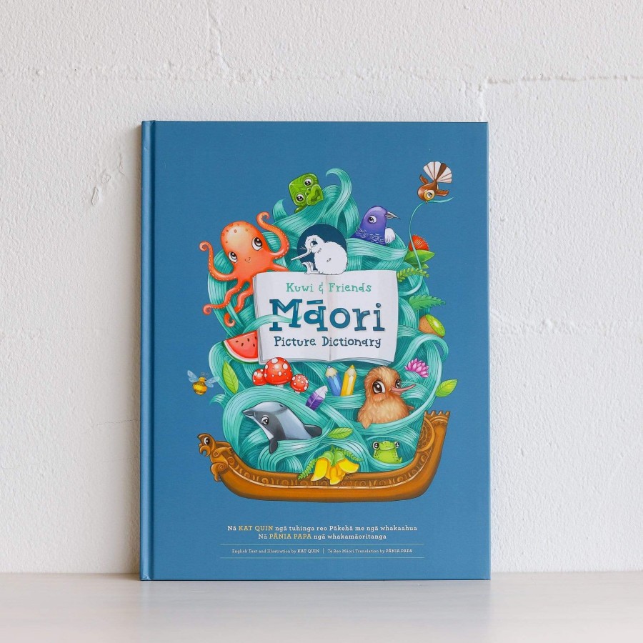 Books, Toys & Gifts Kuwi & Friends Something To Read | Kuwi & Friends Maori Picture Dictionary