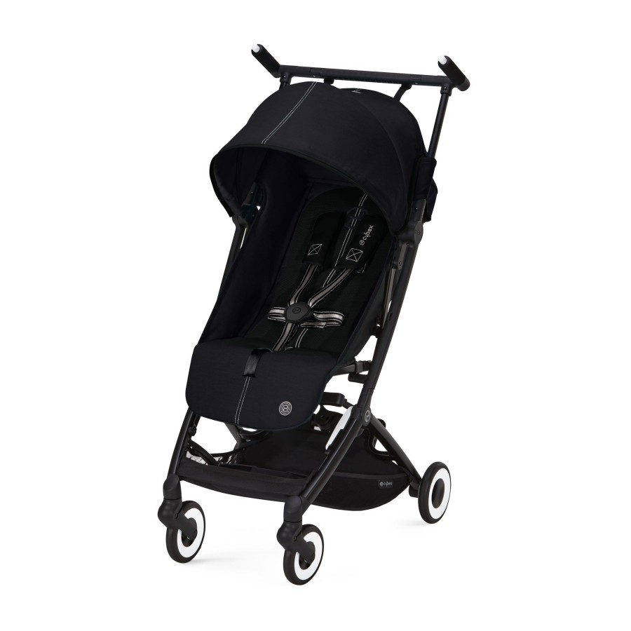 Going Places Cybex Travelling With Kids | Cybex Libelle Stroller - Moon Black