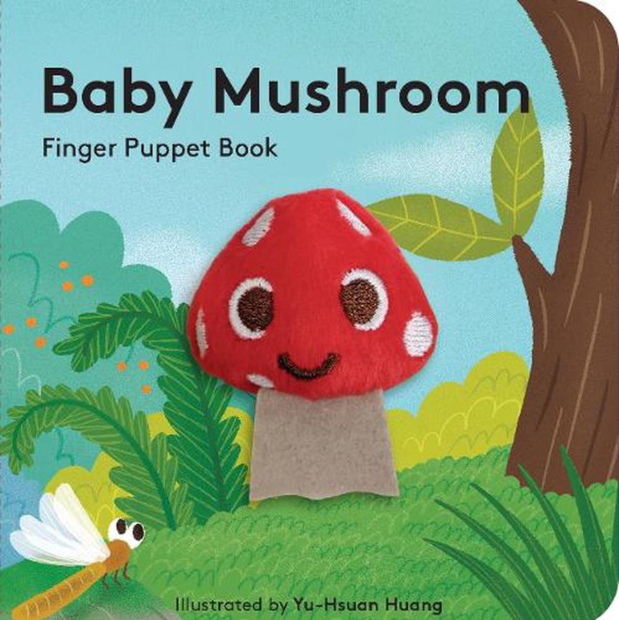 Books, Toys & Gifts Publishers Distribution LTD Baby'S First Christmas | Baby Mushroom : Finger Puppet Book