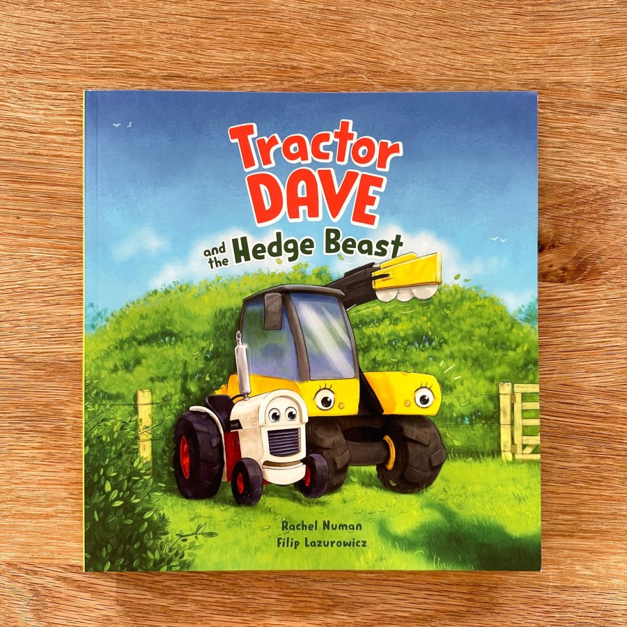 Books, Toys & Gifts Rachel Numan New Zealand Gifts | Tractor Dave & The Hedge Beast By Rachel Numan