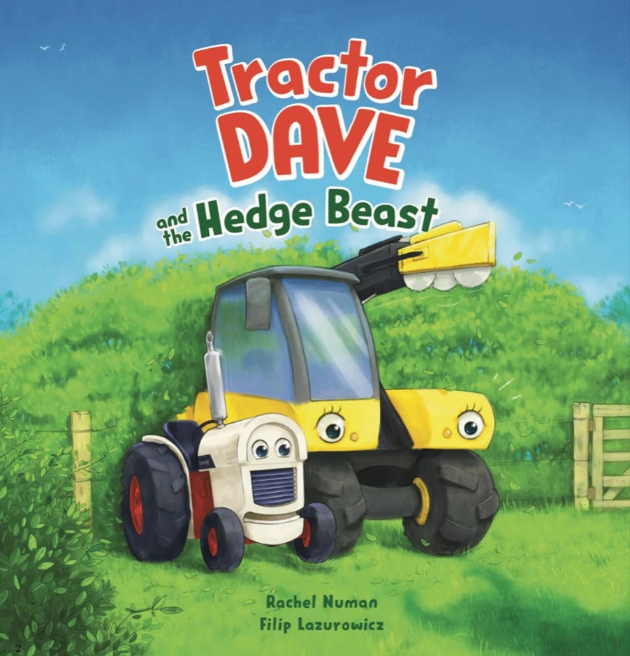 Books, Toys & Gifts Rachel Numan New Zealand Gifts | Tractor Dave & The Hedge Beast By Rachel Numan