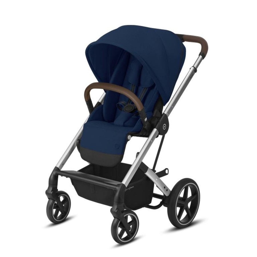 Going Places Cybex Seat Liners | Cybex Balios S Lux Stroller - Silver/River Blue