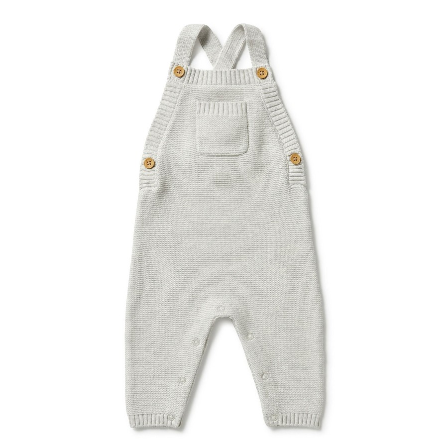 Books, Toys & Gifts Wilson & Frenchy Something To Wear | Wilson & Frenchy Knitted Overall - Grey Melange