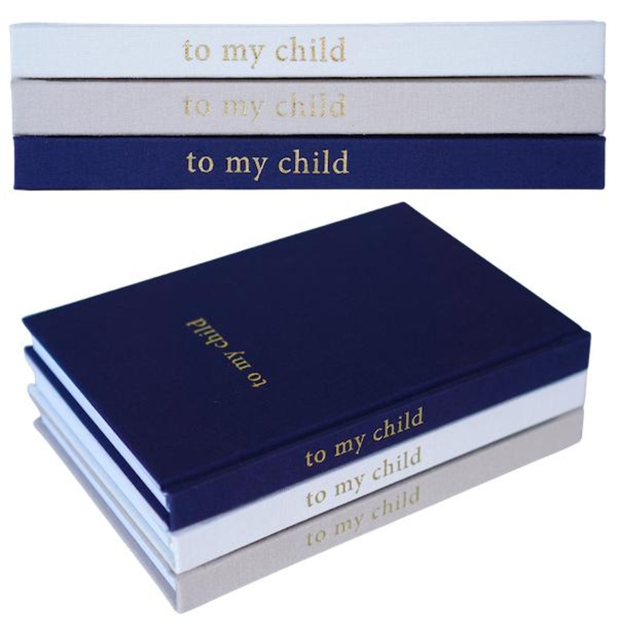 Books, Toys & Gifts Forget Me Not Journals Gifts For Parents | Forget Me Not - To My Child Journal Navy