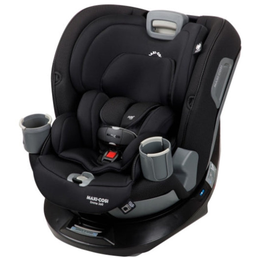 Going Places Maxi Cosi Car Seats For Preschoolers | Maxi Cosi Emme 360 All-In-One Convertible Car Seat - Midnight Black