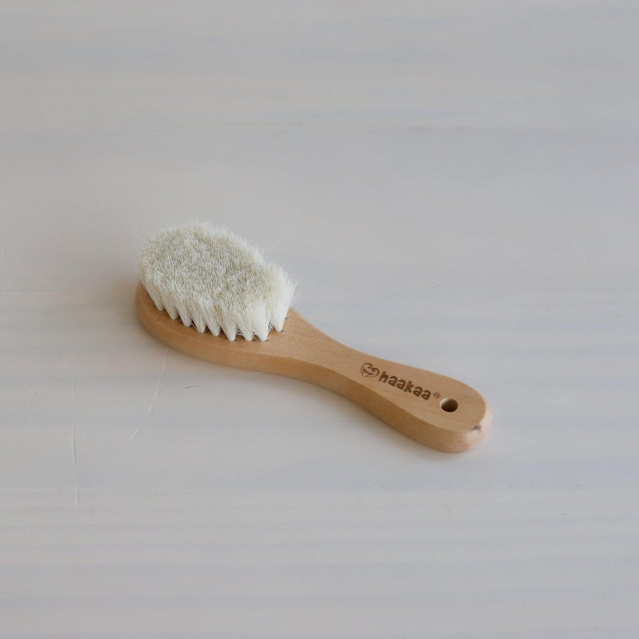 Babies Haakaa Hair Care | Haakaa Goats Wool Baby Hair Brush