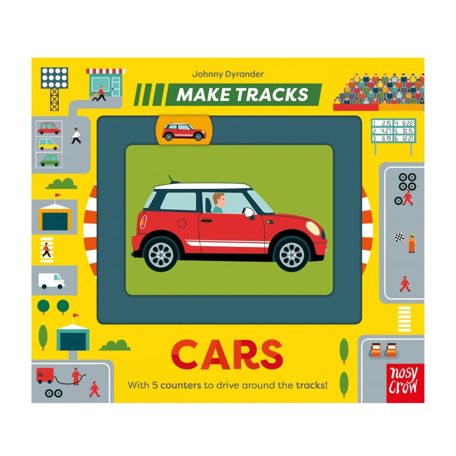 Books, Toys & Gifts Publishers Distribution LTD Board Books | Make Tracks Cars - Boardbook