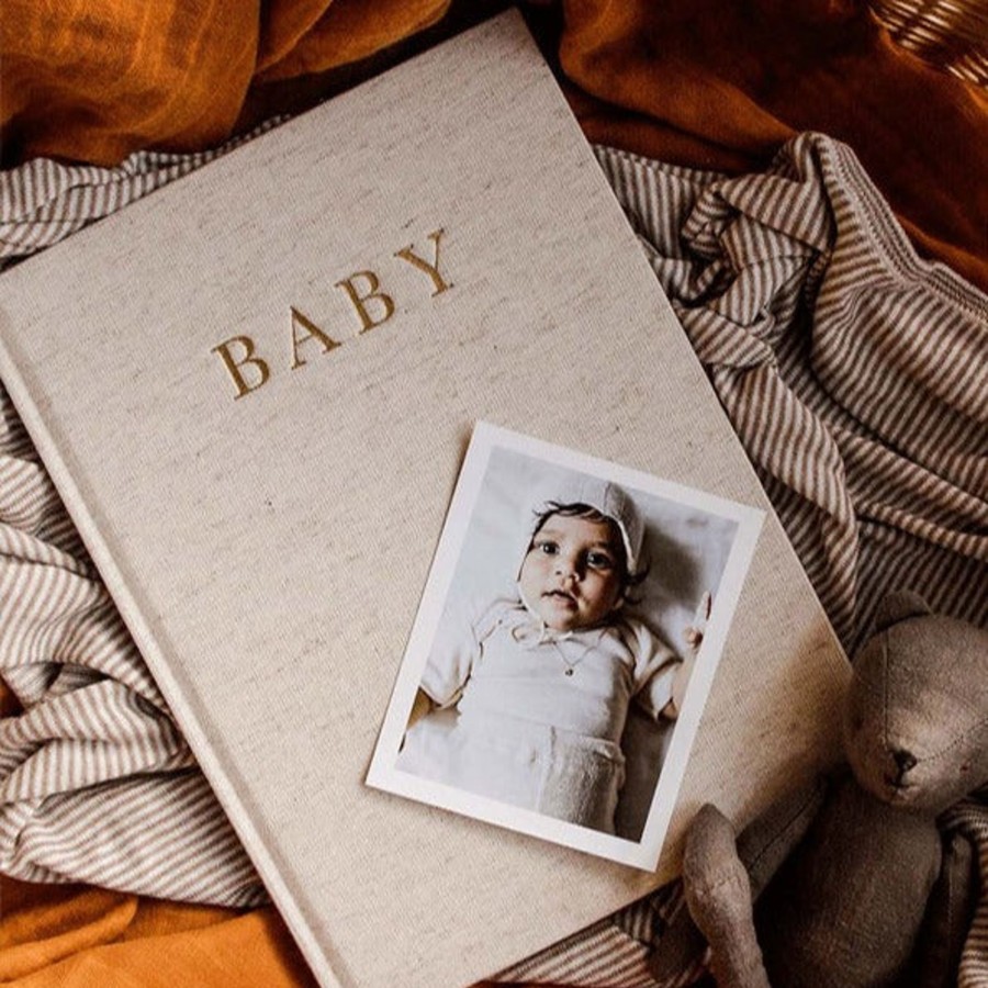 Books, Toys & Gifts Write to Me Journals | Write To Me Baby Journal - Birth To Five Years- Oatmeal