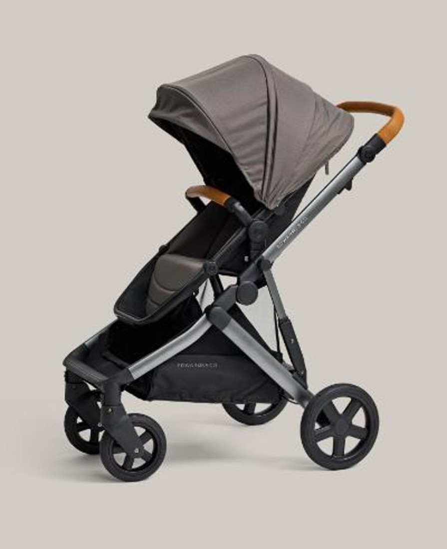 Going Places Edwards & Co Single Strollers | Edwards & Co Olive Single Stroller - Ochre Grey (Limited Edition)