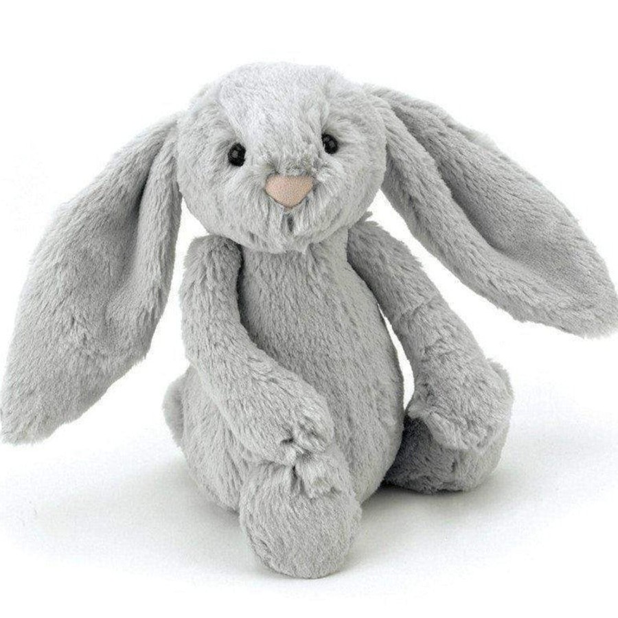 Going Places Jellycat Travelling With Kids | Jellycat Bashful Silver Bunny - Medium