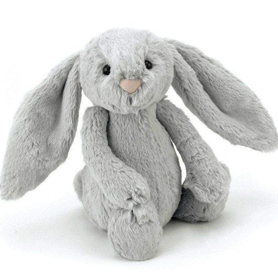 Books, Toys & Gifts Jellycat Gifts For Newborn Babies | Jellycat Bashful Silver Bunny - Medium