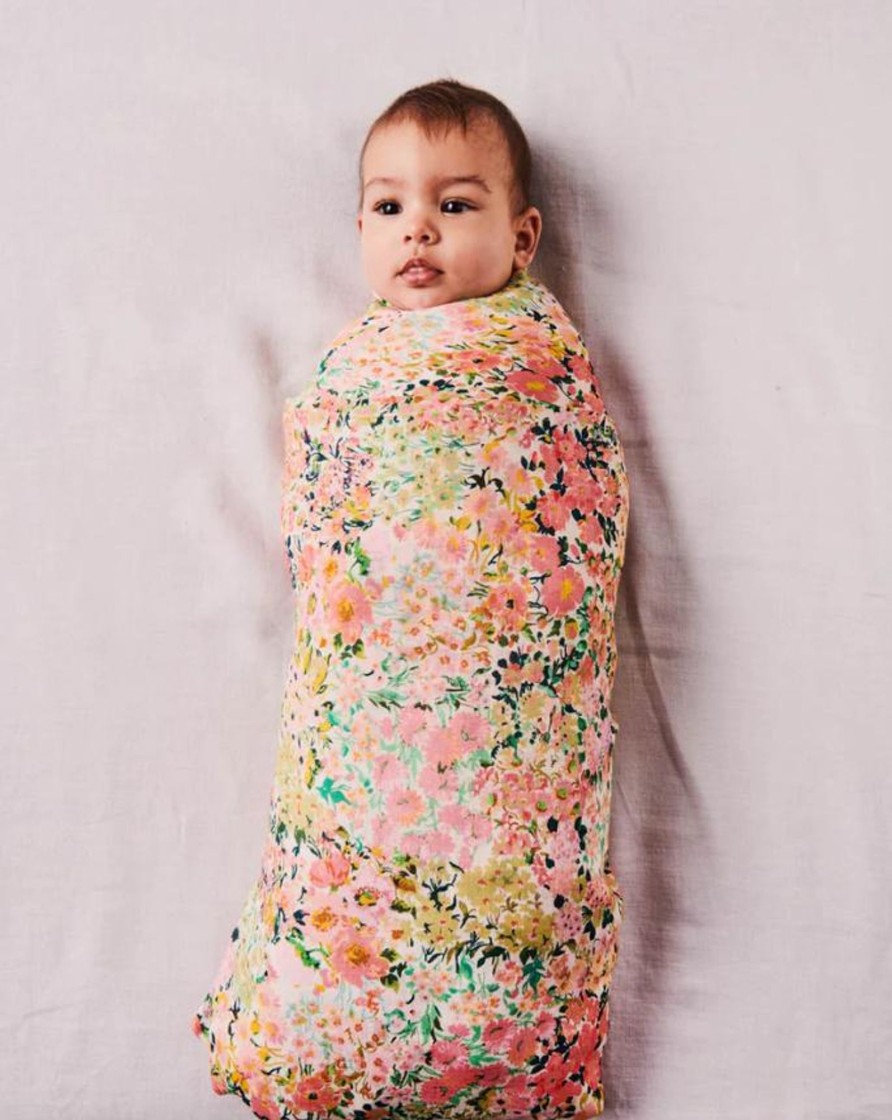 Babies Kip&Co Swaddles | Kip & Co You'Re Beautiful Bamboo Swaddle