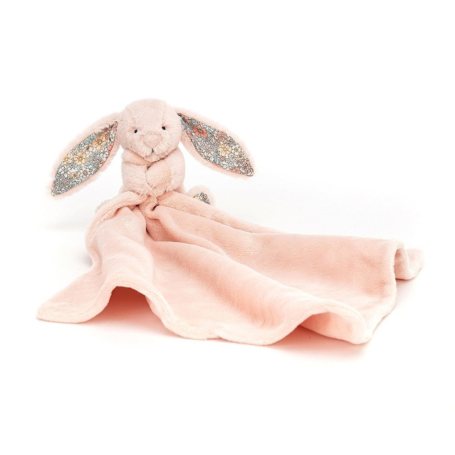 Books, Toys & Gifts Jellycat Toys For Babies | Jellycat Bashful Blossom Blush Bunny Soother