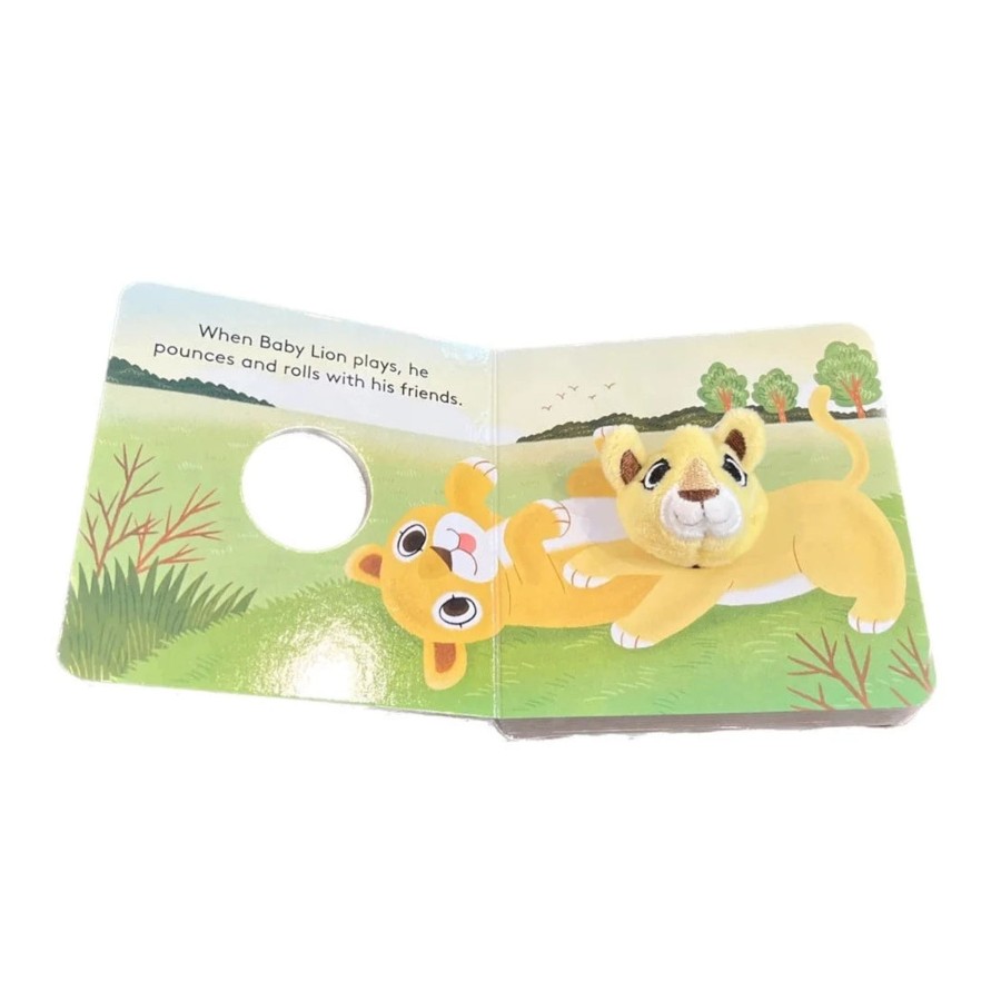 Books, Toys & Gifts Publishers Distribution LTD Something To Read | Baby Lion: Finger Puppet Book