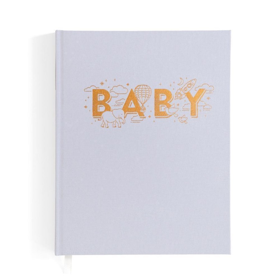 Books, Toys & Gifts Fox & Fallow Baby Journals | Fox & Fallow Baby Journal - Grey