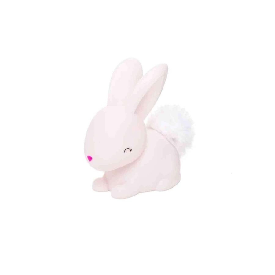 Babys Room Stellar Haus Night Lights | Stellar Haus Pink Baby Bunny Mini Light