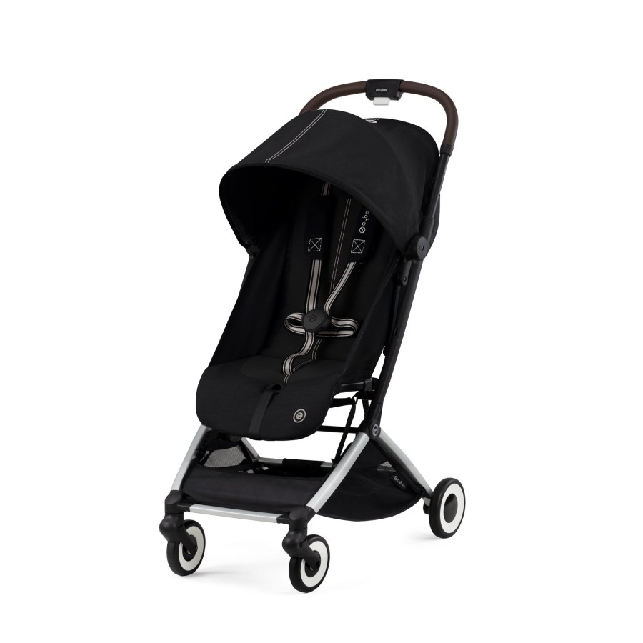 Going Places Cybex Travel Strollers | Cybex Orfeo Stroller - Moon Black