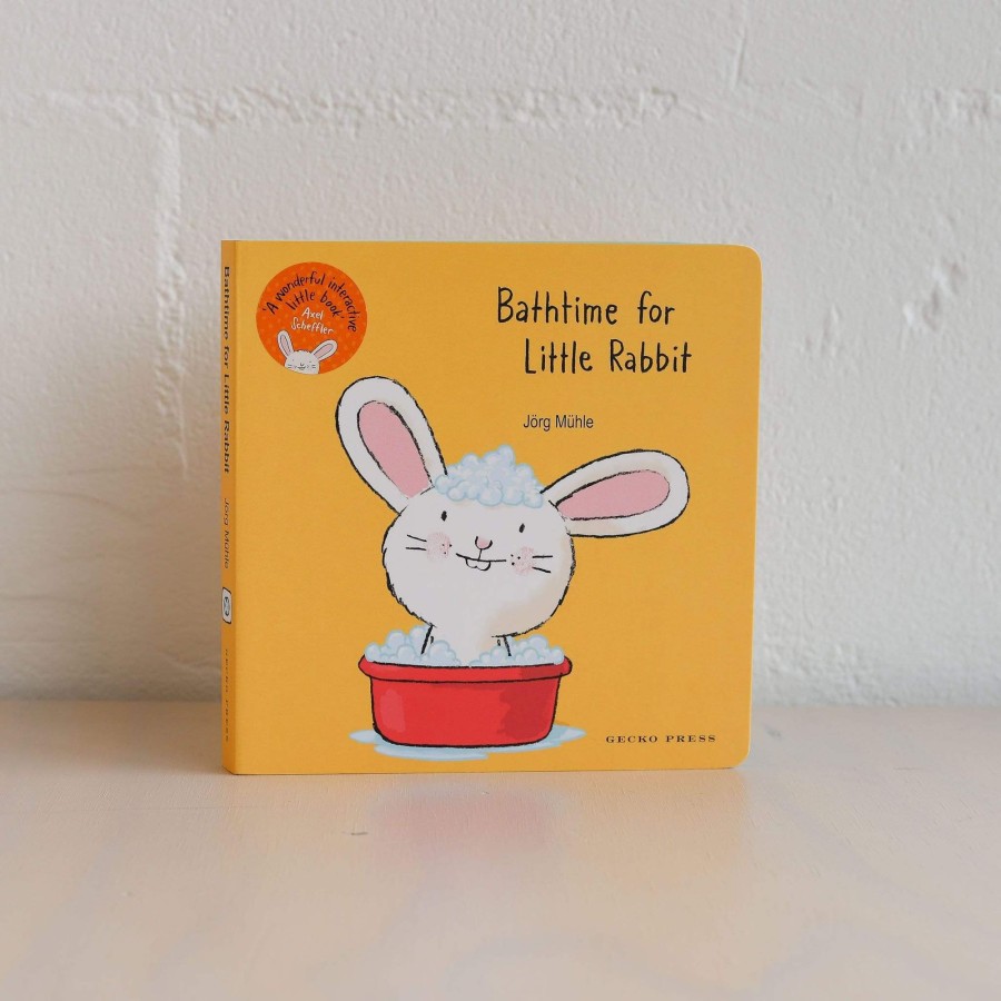 Books, Toys & Gifts Gecko Press Books For Babies | Bathtime For Little Rabbit Board Book