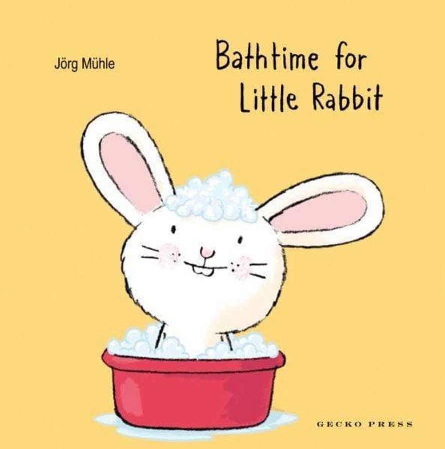 Books, Toys & Gifts Gecko Press Books For Babies | Bathtime For Little Rabbit Board Book