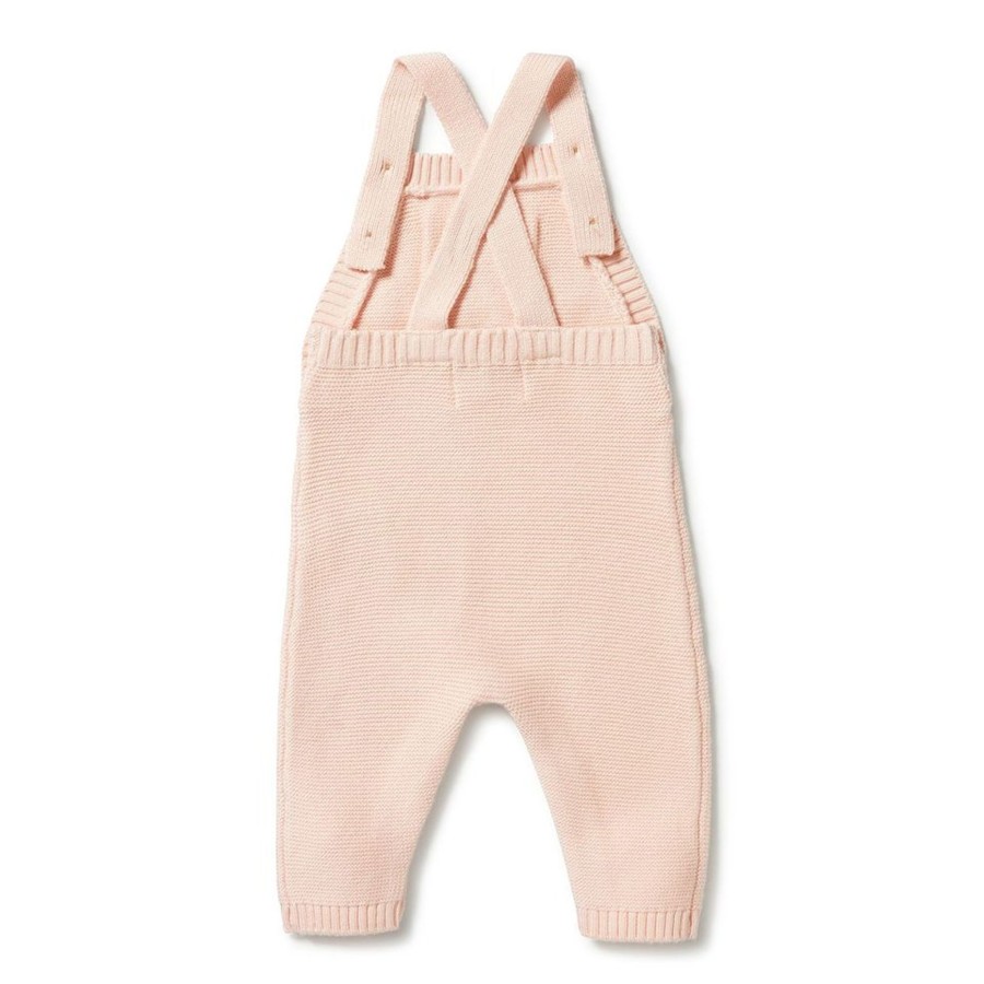 Babies Wilson & Frenchy Gender-Neutral Clothes | Wilson & Frenchy Knitted Overall - Blush