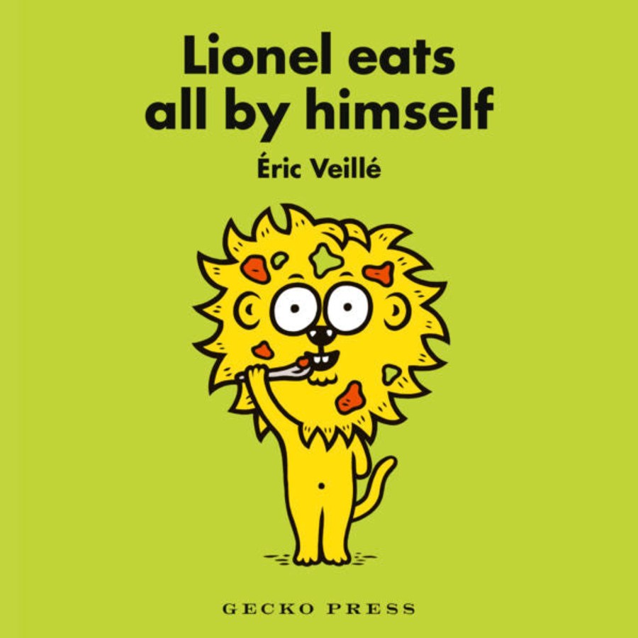 Books, Toys & Gifts Gecko Press Board Books | Lionel Eats All By Himself Board Book