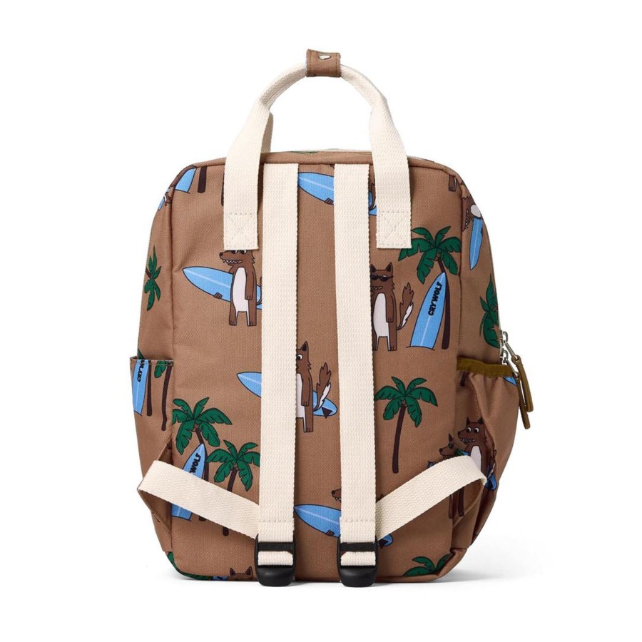 Going Places Crywolf Bags | Crywolf Mini Children'S Backpack - Surf'N Mr Wolf