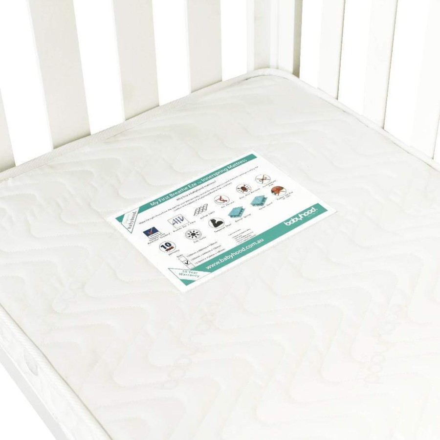 Babys Room Babyhood Cots And Mattresses | Babyhood My First Breathe Eze Innerspring Mattress