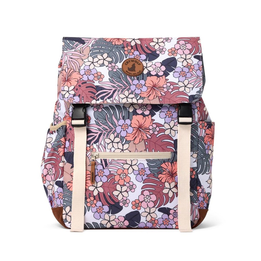 Going Places Crywolf Rain & Sun Covers | Crywolf Large Children'S Knapsack - Tropical Floral