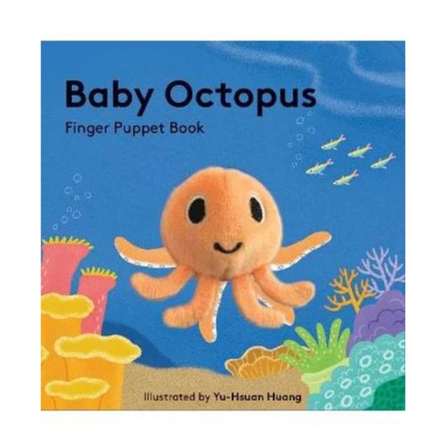 Books, Toys & Gifts Publishers Distribution LTD Books For Babies | Baby Octopus: Finger Puppet Book