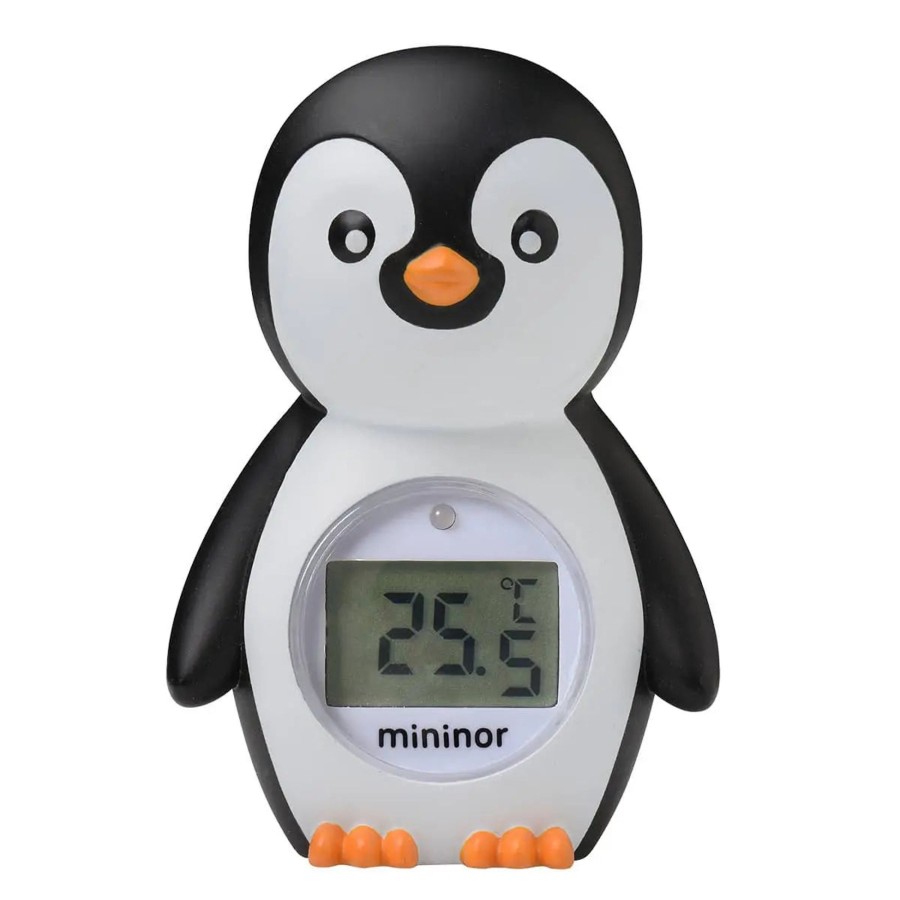 Books, Toys & Gifts Mininor Bath Toys | Mininor Bath Toy Thermometer Penguin