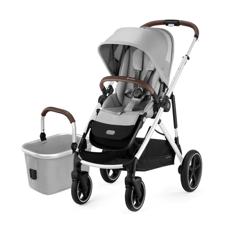 Going Places Cybex Double Strollers | Cybex Gazelle S Stroller 2023 - Lava Grey