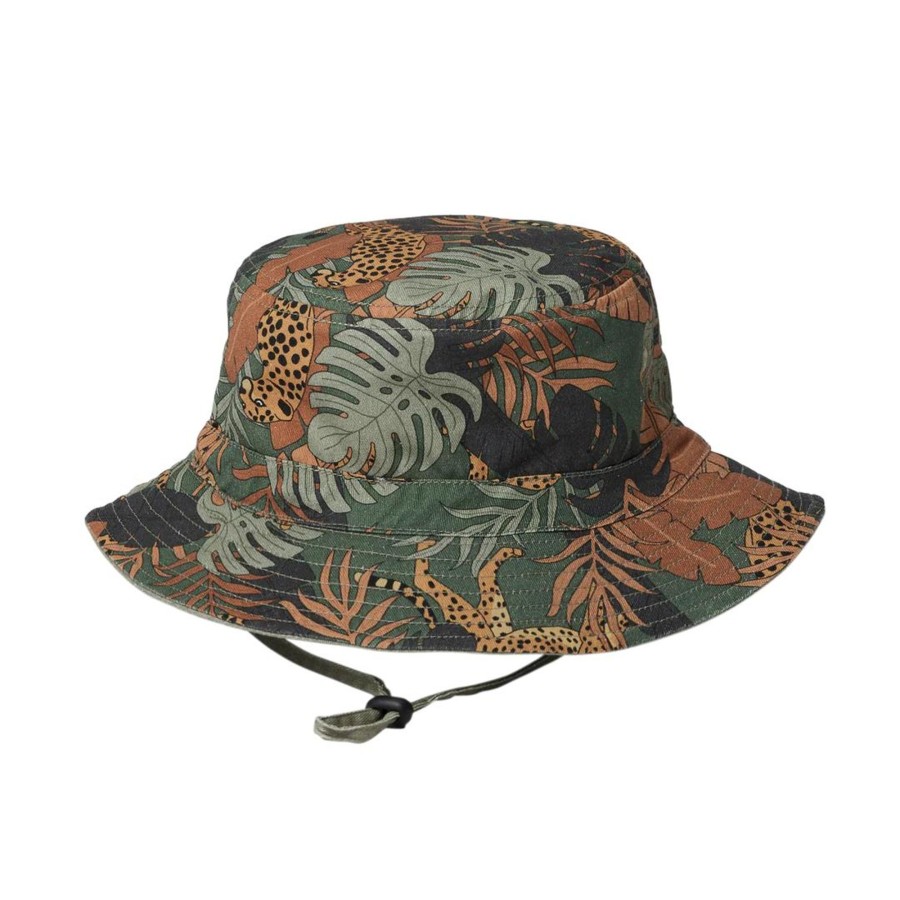 Babies Crywolf Hats | Crywolf Reversible Bucket Hat - Jungle