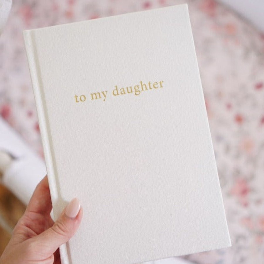 Books, Toys & Gifts Forget Me Not Journals Gifts For Parents | Forget Me Not - To My Daughter Journal Ivory