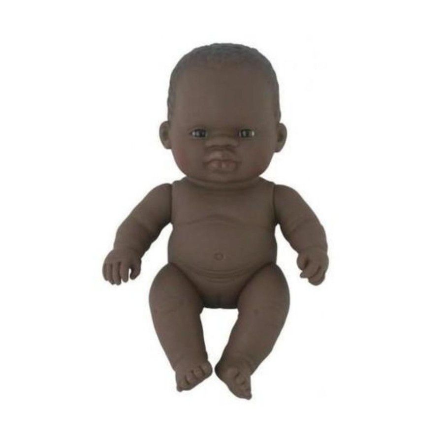 Books, Toys & Gifts Miniland Toys For Toddlers | Miniland Doll - Anatomically Correct Baby - 21Cm African Girl (Undressed)