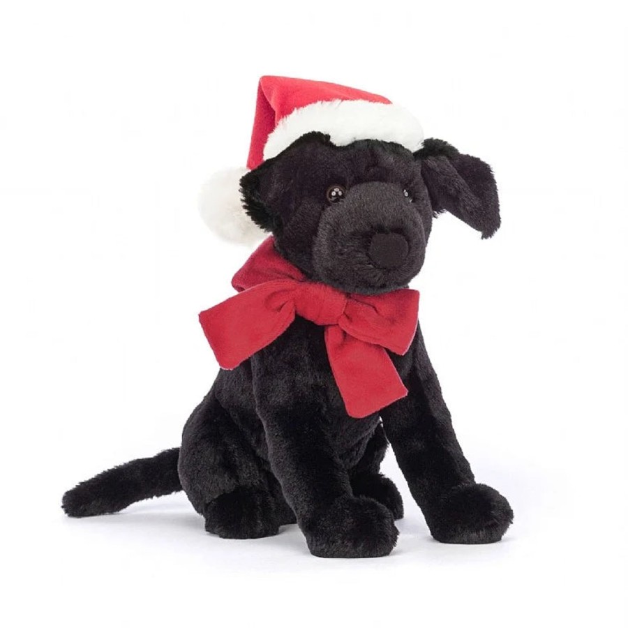 Books, Toys & Gifts Jellycat Toys For Babies | Jellycat Winter Warmer Pippa Black Labrador