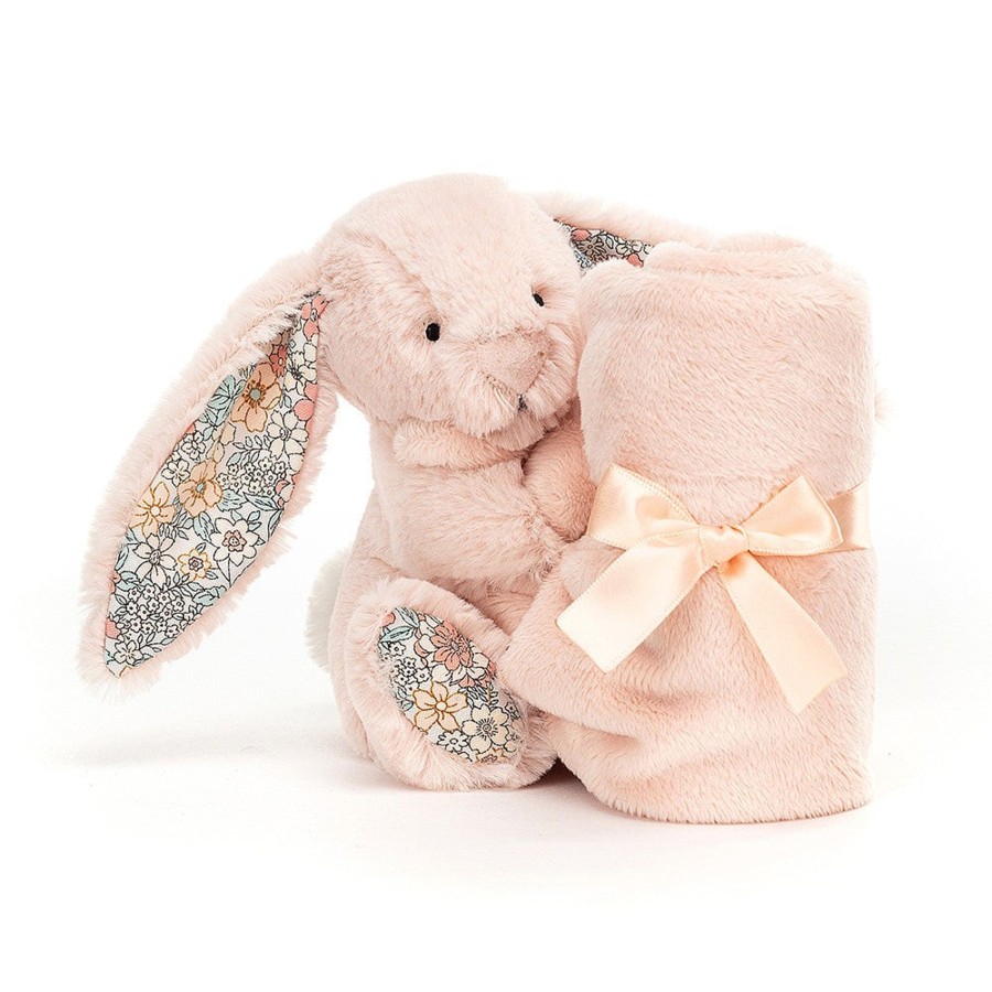 Books, Toys & Gifts Jellycat Baby'S First Christmas | Jellycat Bashful Blossom Blush Bunny Soother