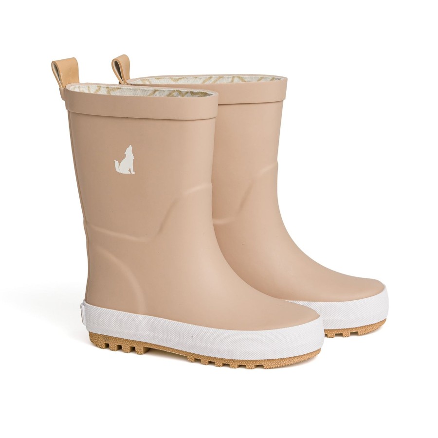 Babies Crywolf Shoes | Crywolf Rain Boots - Camel