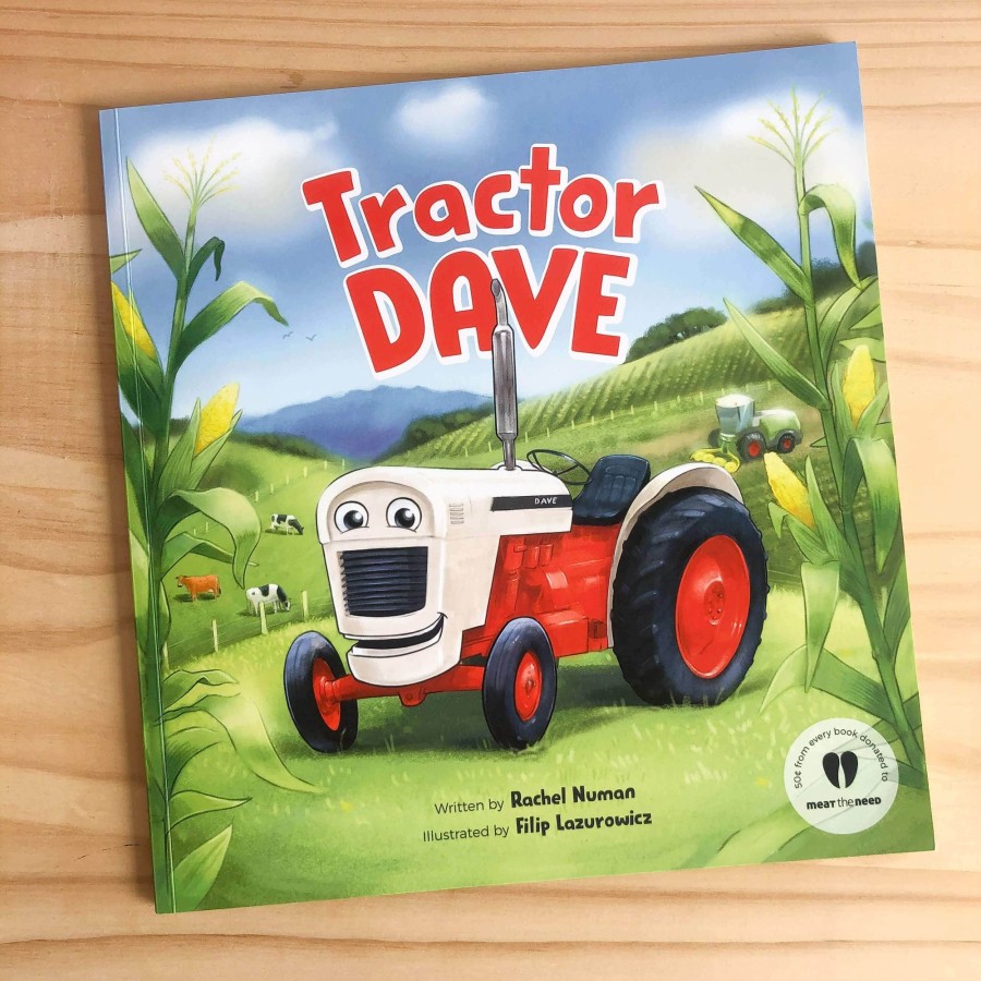 Books, Toys & Gifts Rachel Numan New Zealand Gifts | Tractor Dave By Rachel Numan