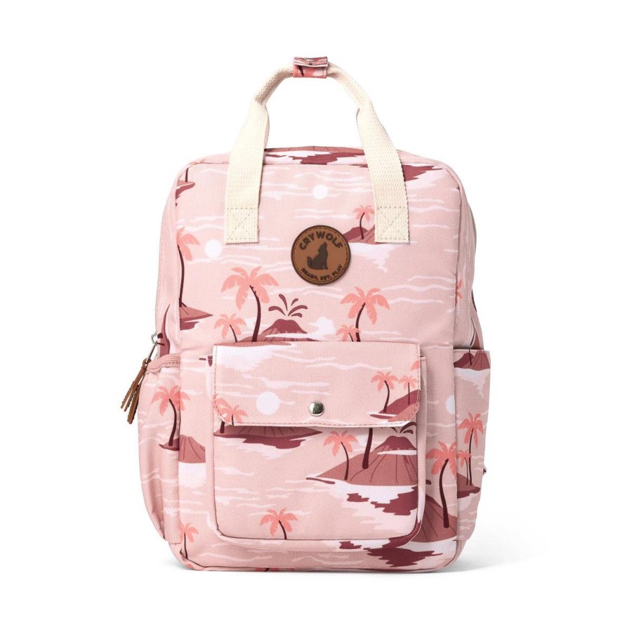 Babies Crywolf Wet Weather Gear | Crywolf Mini Children'S Backpack - Sunset Lost Island