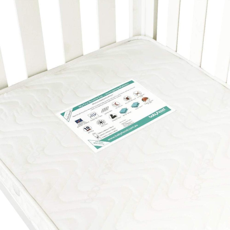 Babys Room Babyhood Furniture | Babyhood My First Breathe Eze Innerspring Mattress